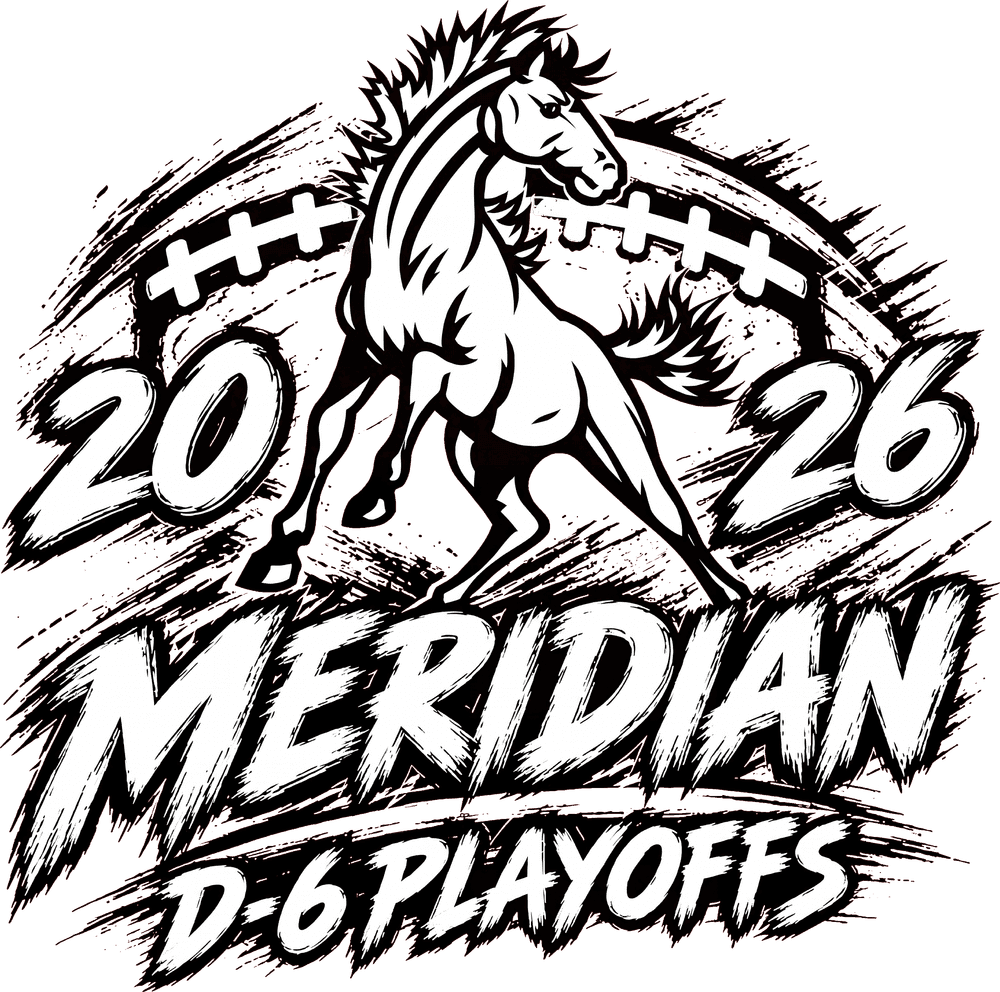 Meridian Football State Playoffs design